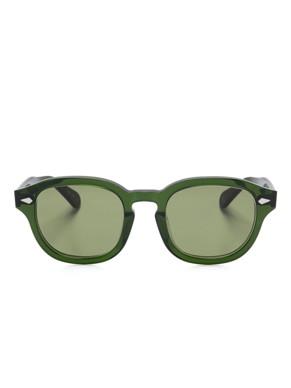 Lesca Posh Sunglasses In Green