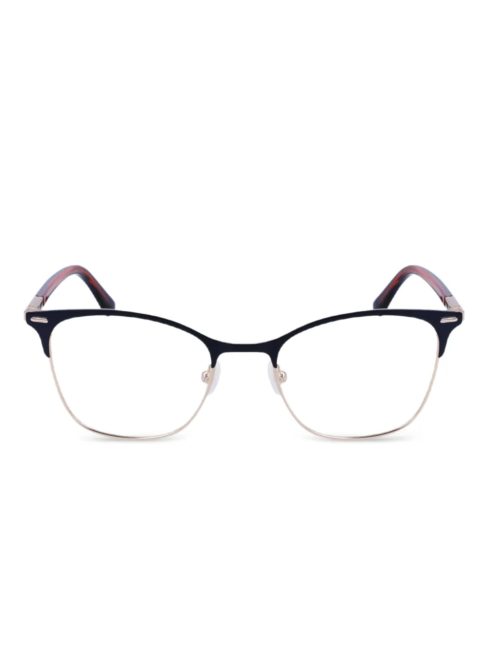 Calvin Klein Brille mit Cat-Eye-Gestell - Blau