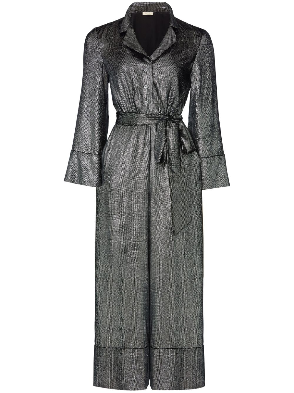 Shop Temperley London Larisa Jumpsuit In 黑色