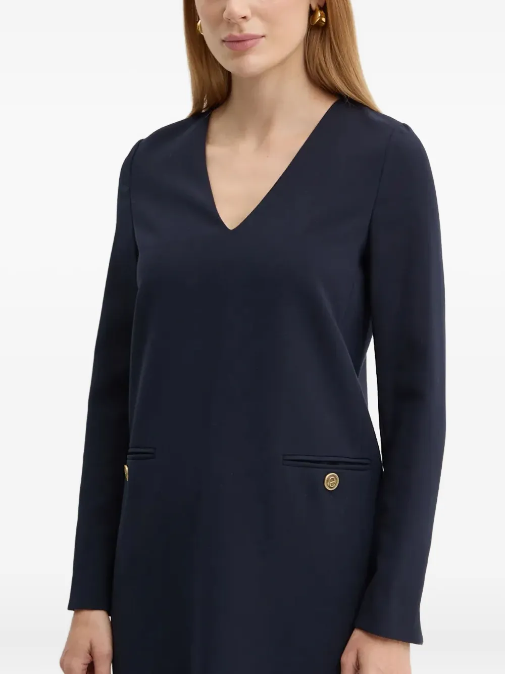 TWINSET Mini-jurk met zakken Blauw