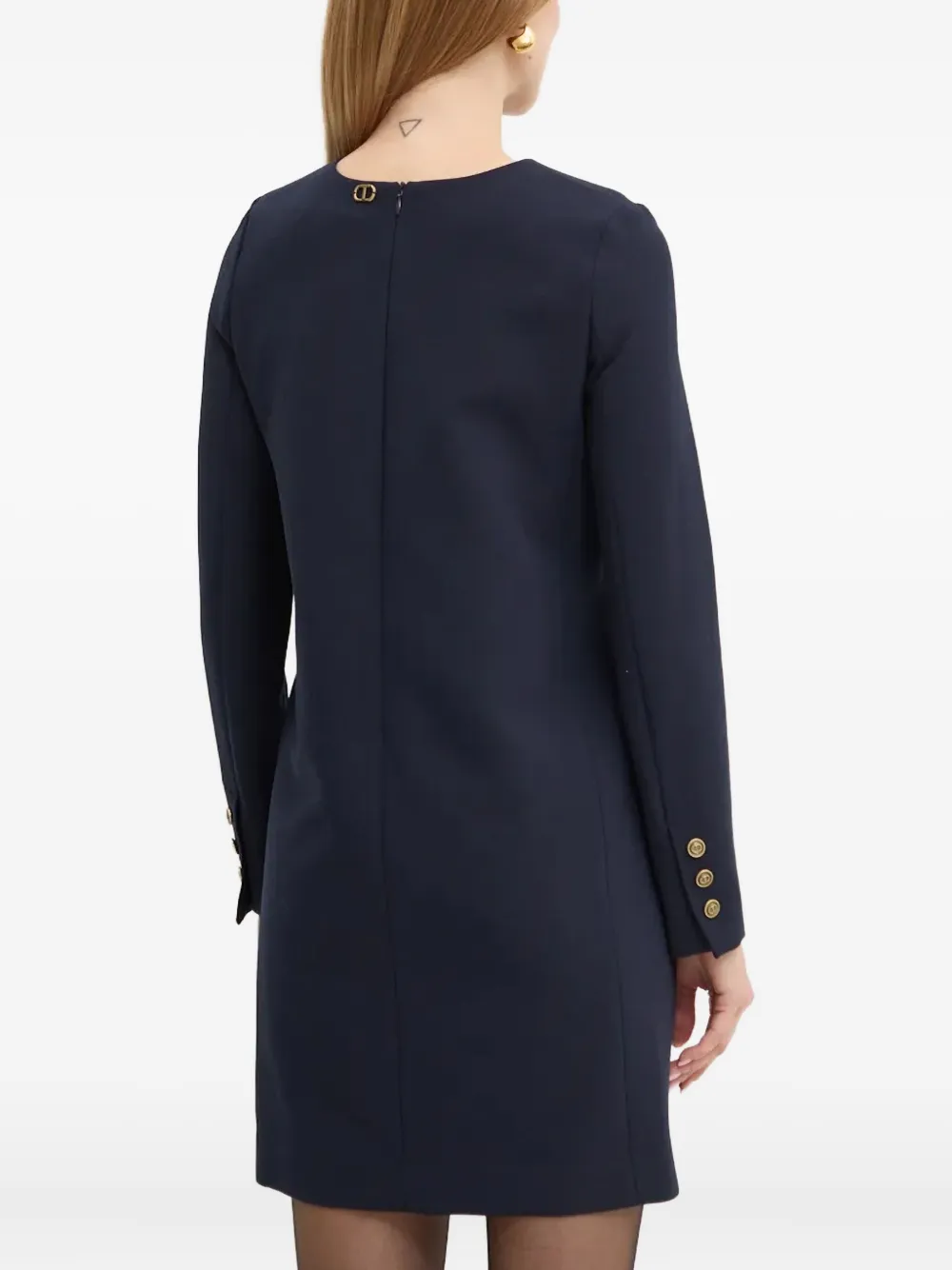 TWINSET Mini-jurk met zakken Blauw