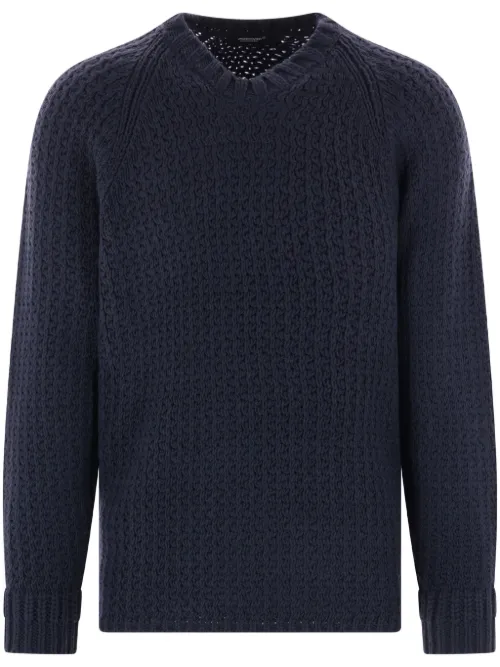 Undercover pull à col rond - Bleu - Undercover - Modalova