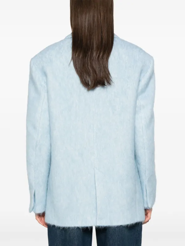 Filippa K Textured Blazer | Blue | FARFETCH JO