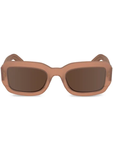 Calvin Klein lentes de sol con armazón rectangular