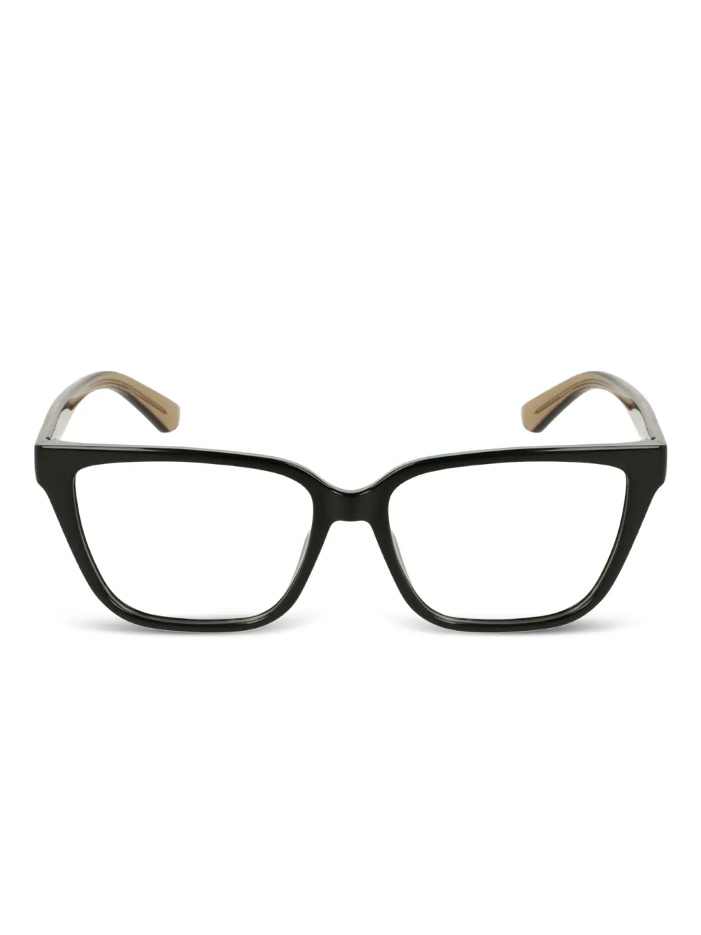 Calvin Klein square-frame glasses | Black | Image 1