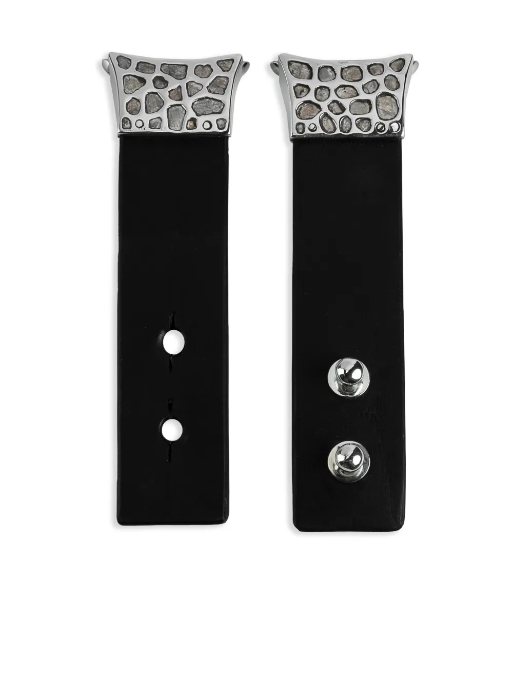 Parts of Four Series 1 Apple Watch bracelet | Black | Image 1