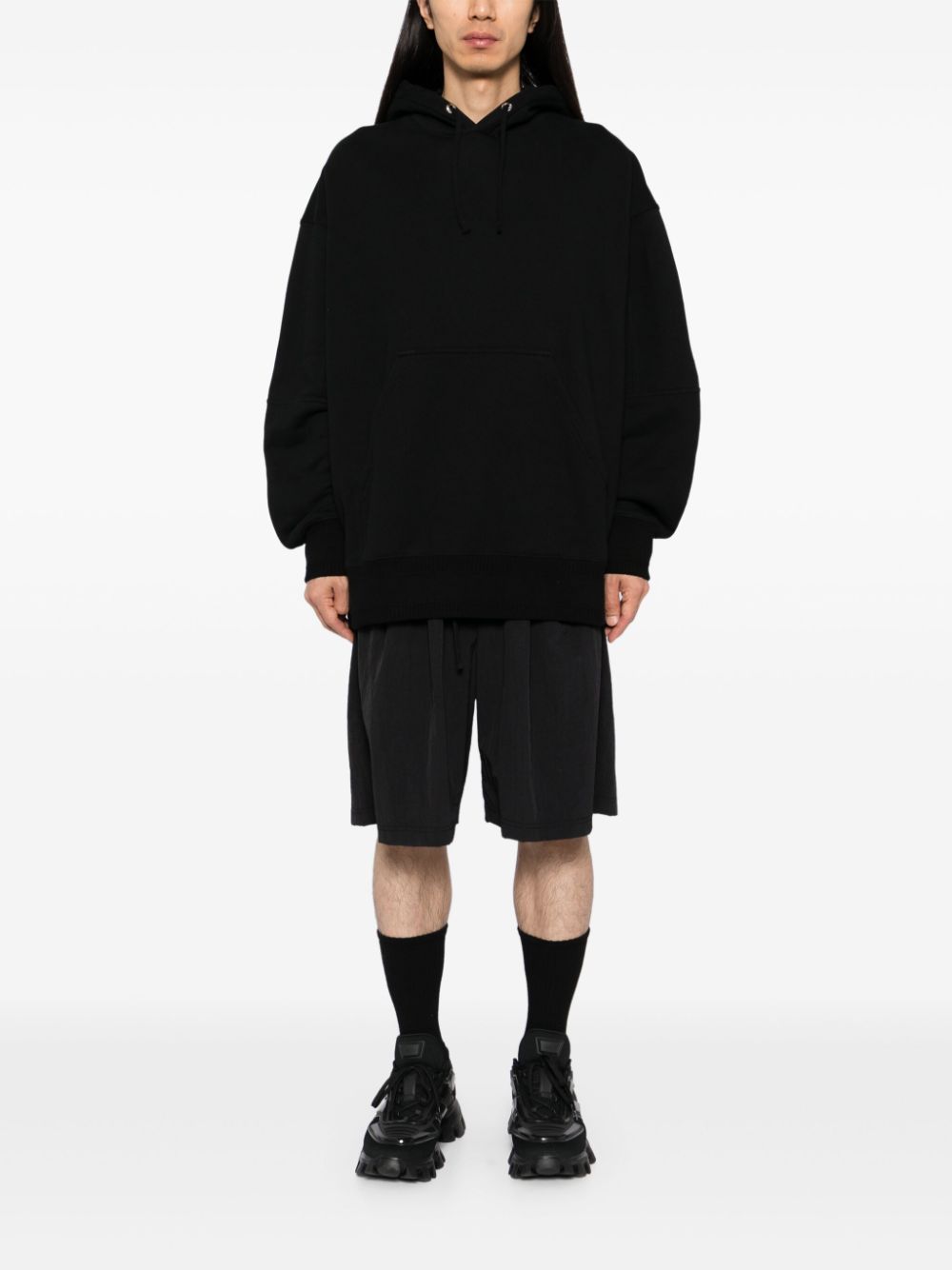 Givenchy Hoodie met ronde hals - Zwart