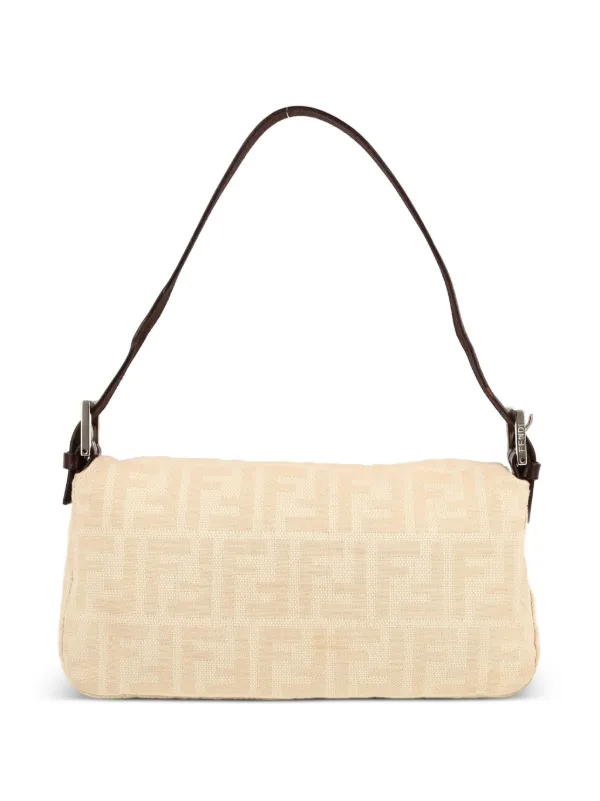 Fendi Pre-Owned バゲット ショルダーバッグ | ニュートラル | FARFETCH JP