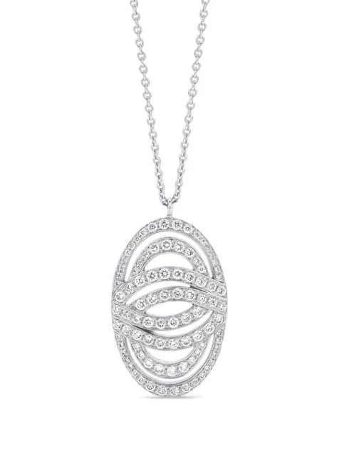 LILY GABRIELLA collar con dije Infinitas en oro blanco de 18kt con diamantes