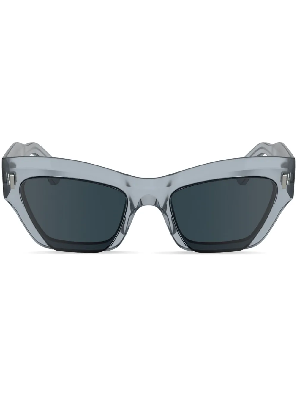 Calvin Klein logo-lettering sunglasses | Blue | Image 1