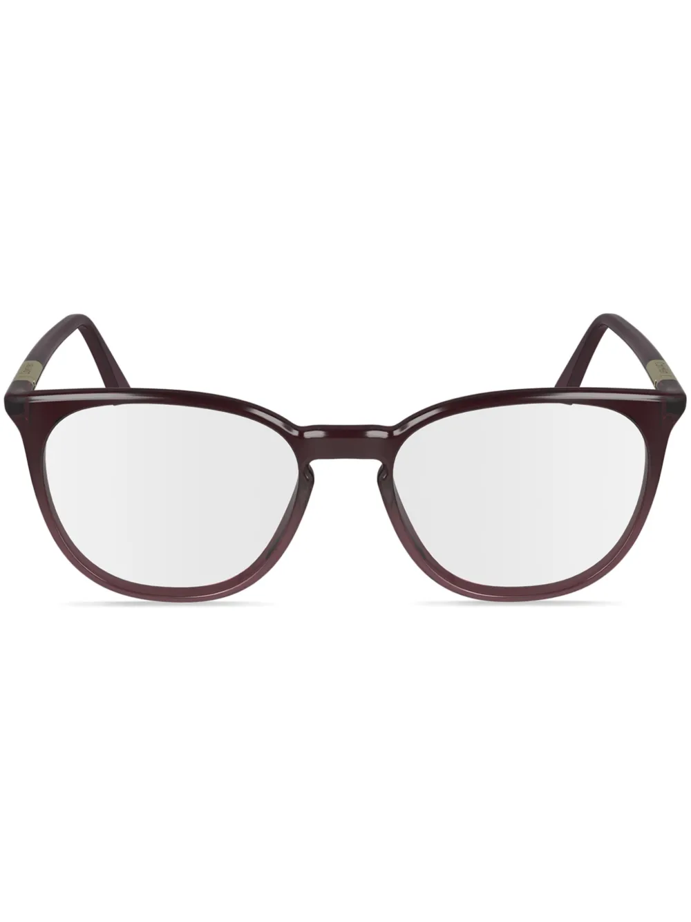Calvin Klein cat-eye frame glasses | Red | Image 1