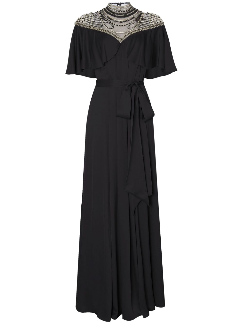 Temperley London Nina maxi dress – Black