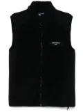 Comme des Garçons Homme brushed-effect gilet - Black