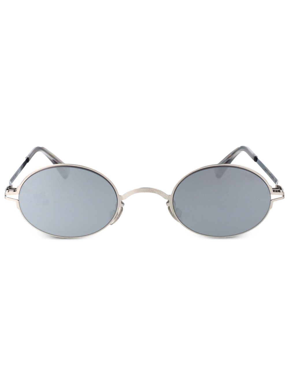 Mykita Zonnebril met rond montuur Zilver