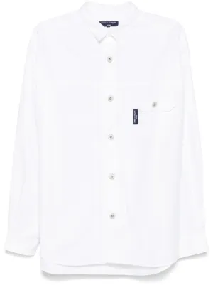 Comme Des Garçons Shirt x Lacoste Cotton Shirt | White | FARFETCH
