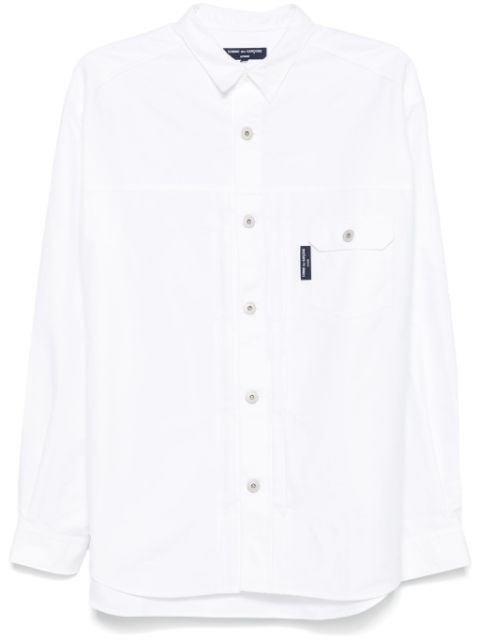 Comme des Garcons Homme pintuck-detail shirt Men