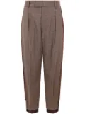 Undercover houndstooth-pattern trousers - Brown