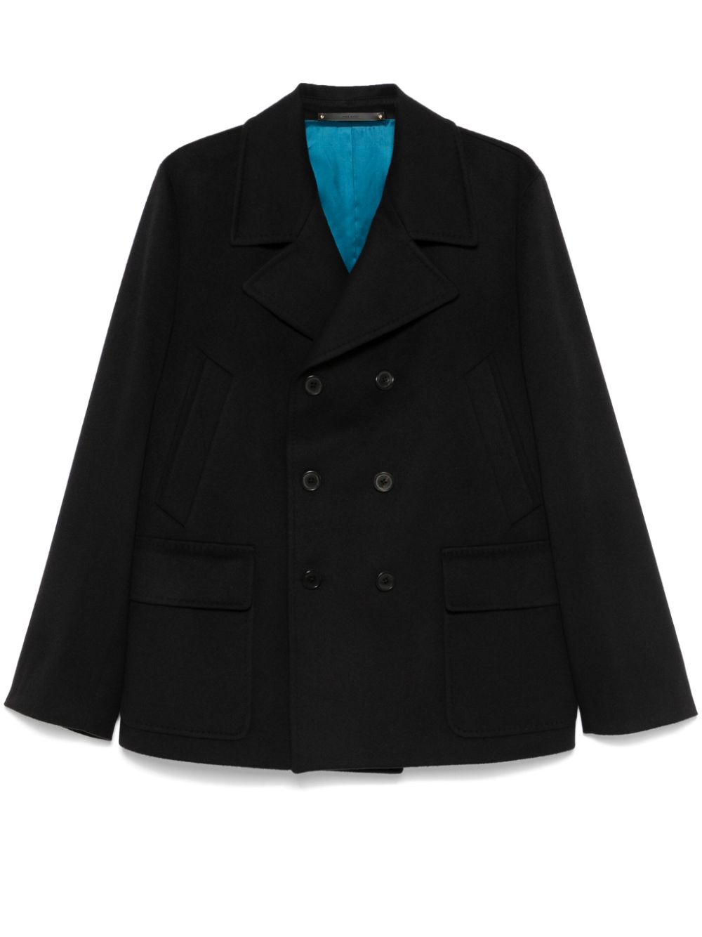 Paul Smith double-breasted peacoat - Black