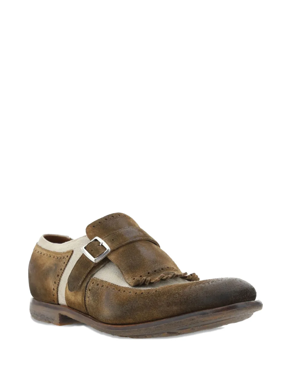 Church's Schoenen met gespbandje en franje - Bruin