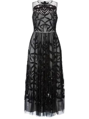 Noir Kei Ninomiya チュールレイヤード ワンピース | ブラック