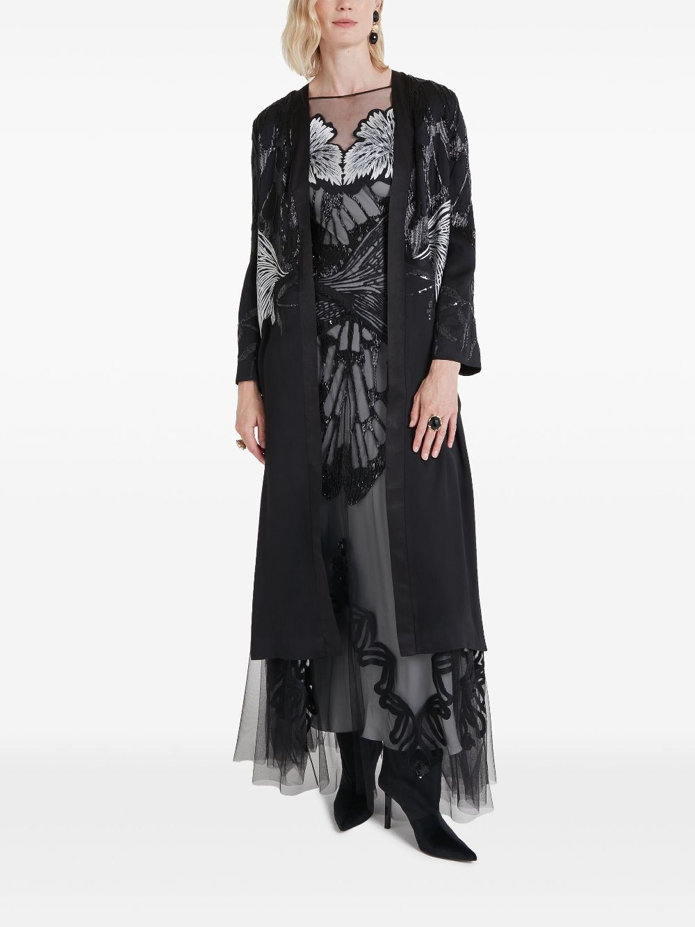 Temperley London Inez coat - Black