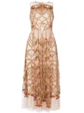 Temperley London Inez Cocktail midi dress - Neutrals