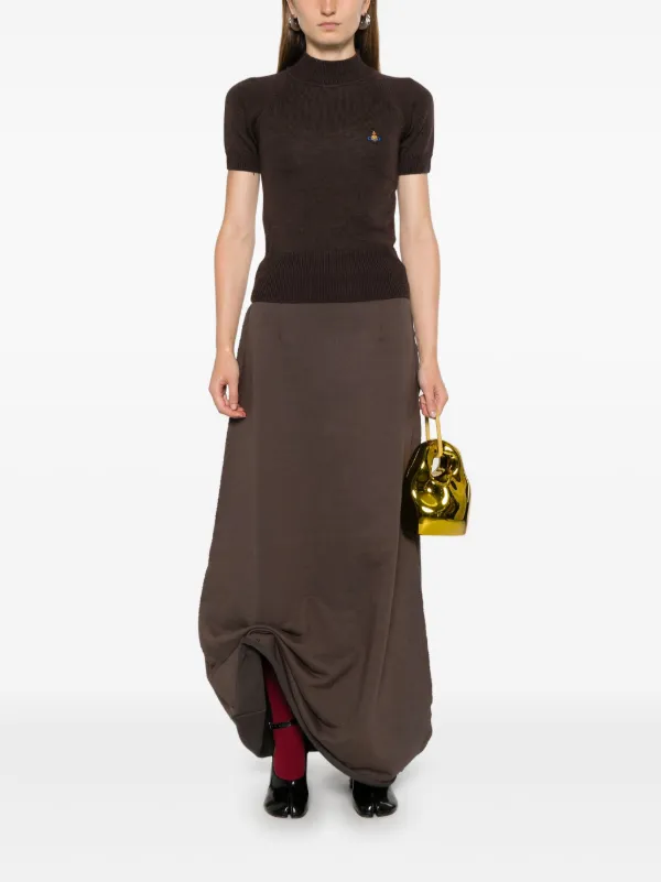 Vivienne Westwood ドレープスクエアネックトップス Vivienne Westwood ドレープスクエアネックトップス