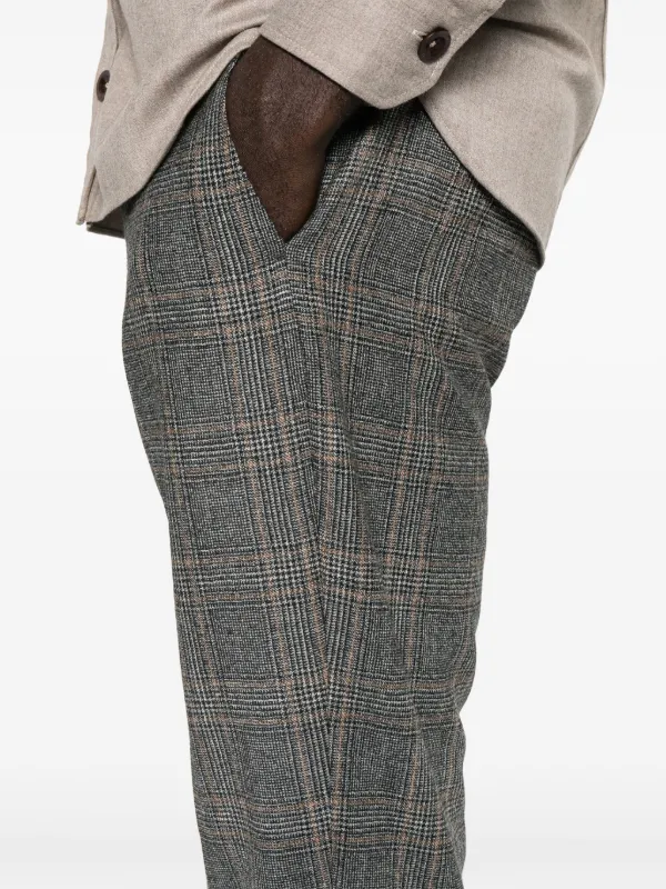 PT Torino チェック パンツ | グレー | FARFETCH JP