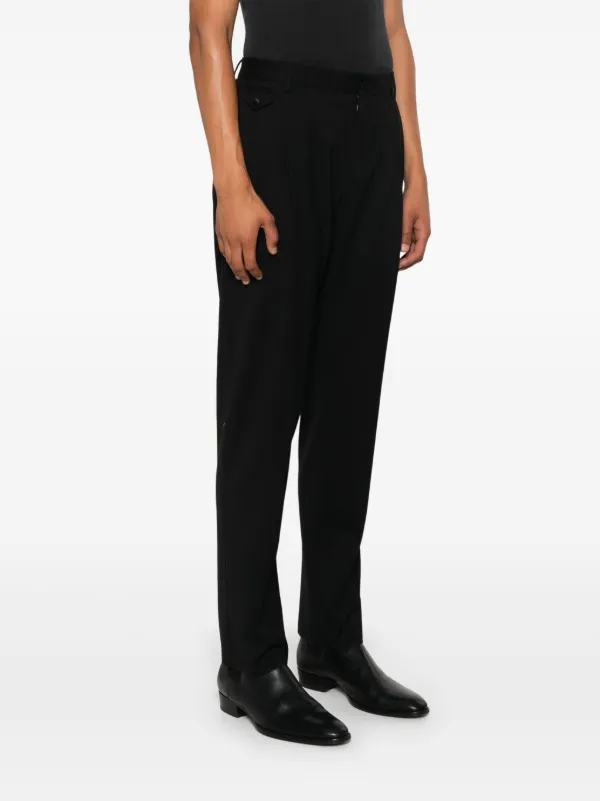 Dolce & Gabbana slim-fit Tailored Trousers | Black | FARFETCH JO