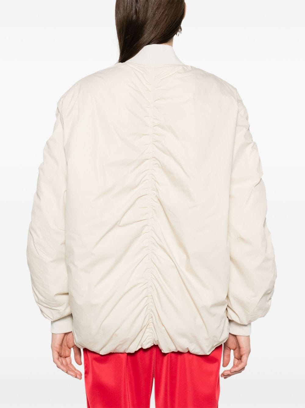 Shop Marant Etoile Coleen Bomber Jacket In Neutrals