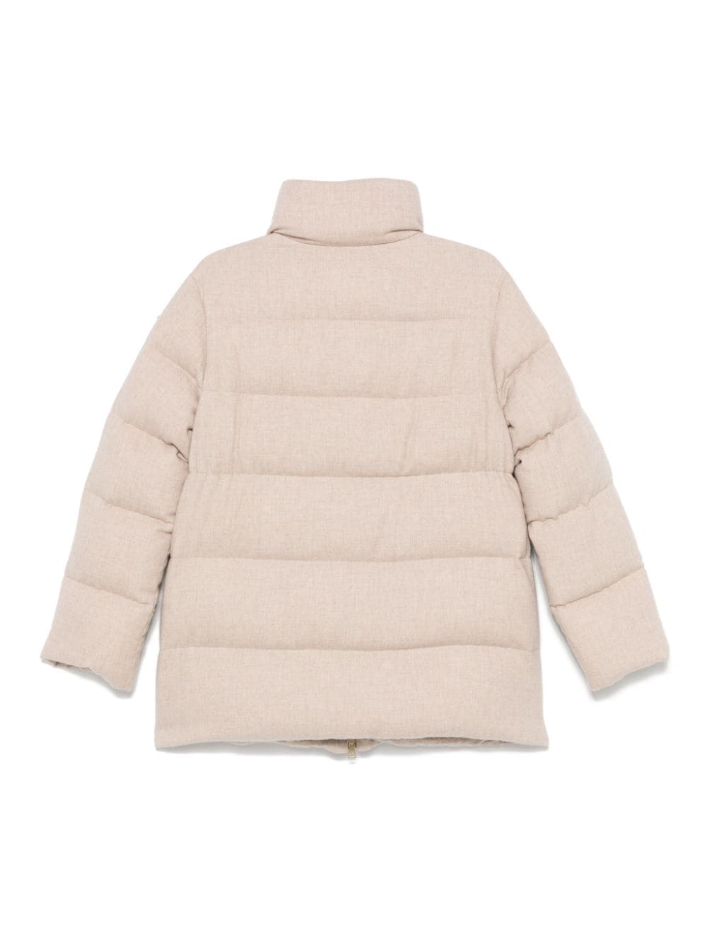 Shop Moncler Bonaguil Jacket In Neutrals