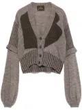 Vivienne Westwood Pre-Owned 2000s crop cardigan - Grey
