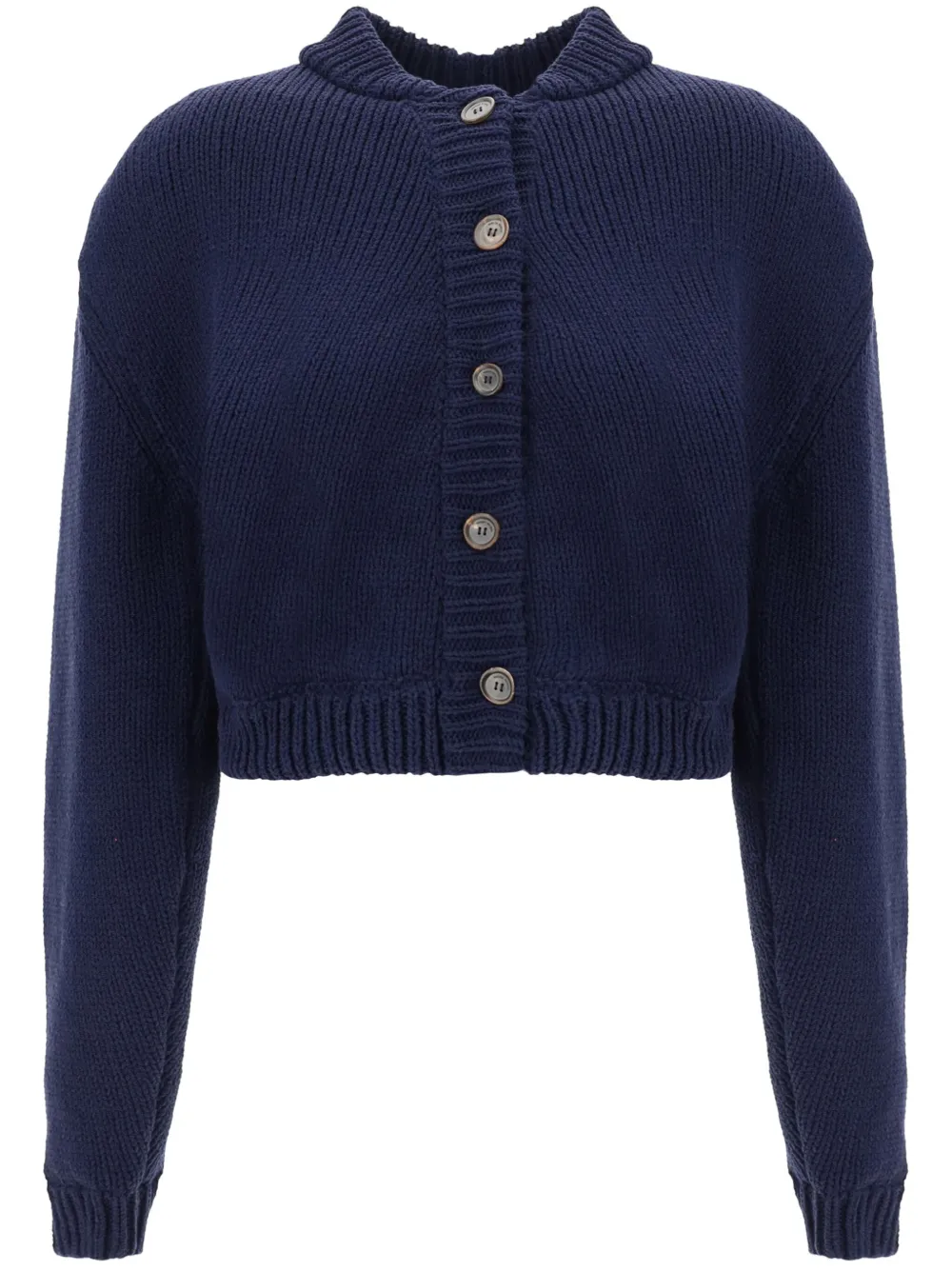 Magda Butrym Vest van katoenblend Blauw