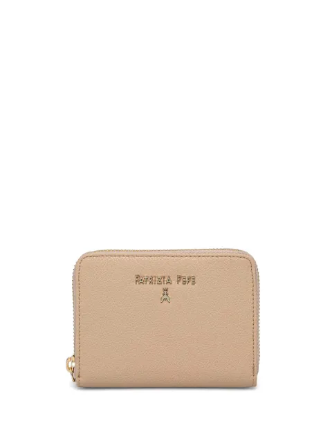 Patrizia Pepe logo plaque wallet 