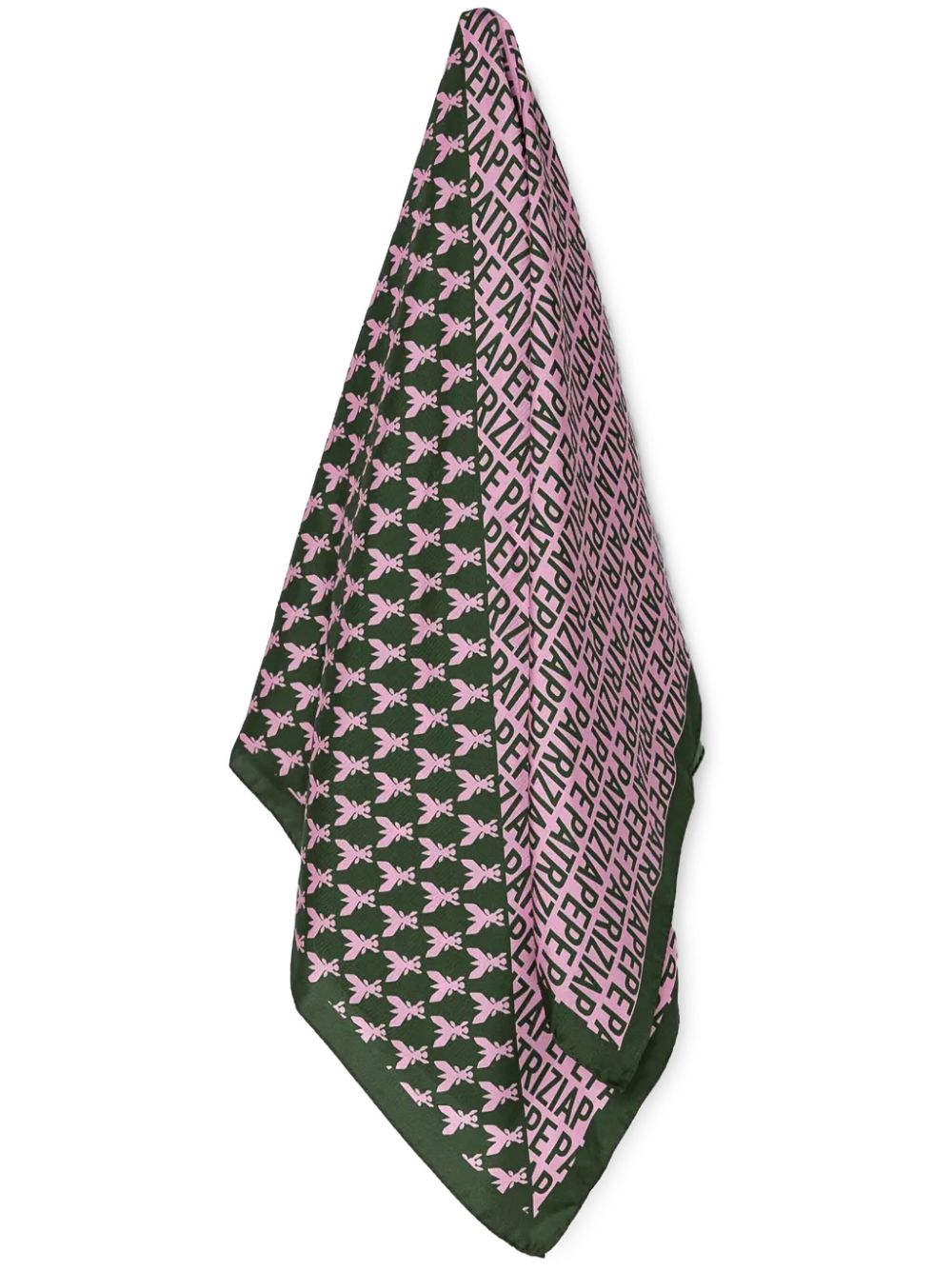 printed silk scarf