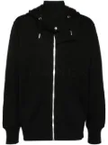 Givenchy zip-detail hooded jacket - Black