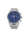 Breitling 2018 pre-owned Breitling Transocean Chronograph 46mm - Blue