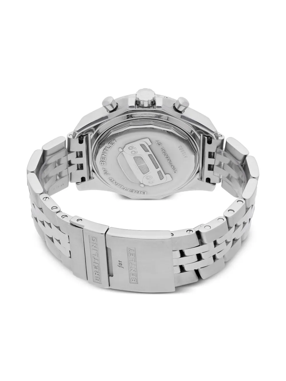 Breitling 2011 pre-owned Bentley GT Racing Chronograph 44mm | ホワイト ...