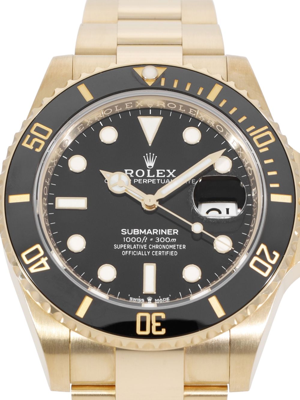 Rolex 2021 pre-owned Submariner Date 41mm - Zwart