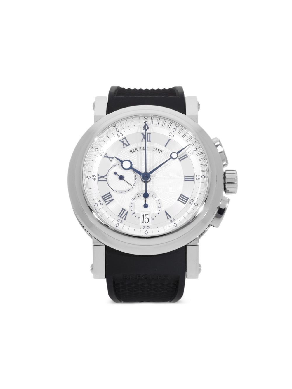 Breguet 2011 pre-owned Marine 42mm - Silver