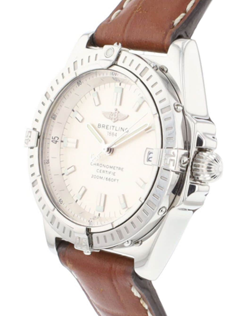 Breitling 2004 pre-owned Callisto 34mm - Zilver