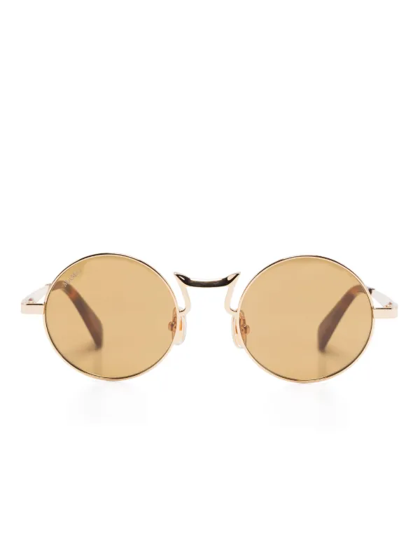 Max Mara Eyewear Lentes De Sol Safiye Dorado FARFETCH CO