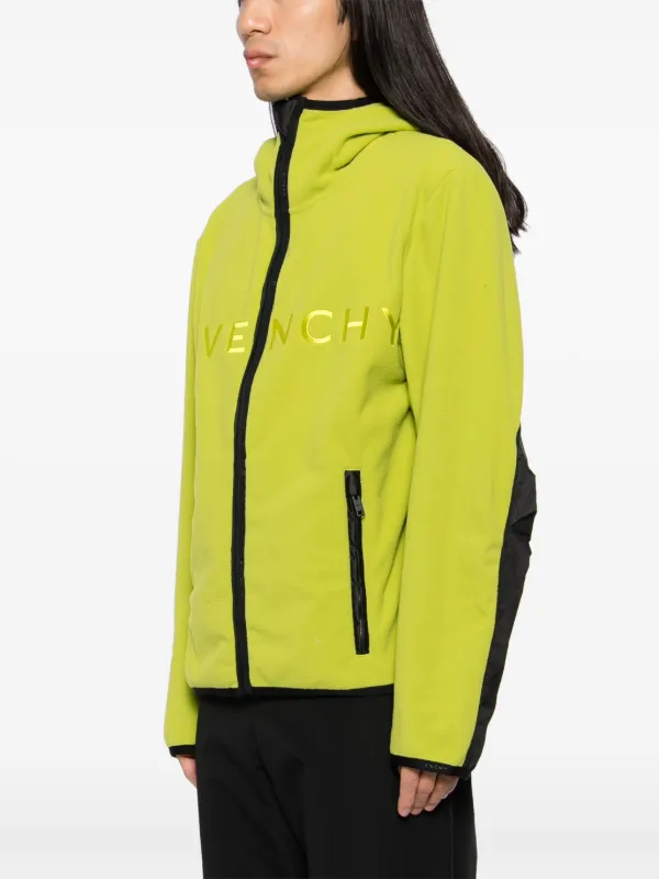 Givenchy Hooded Fleece Jacket | Green | FARFETCH