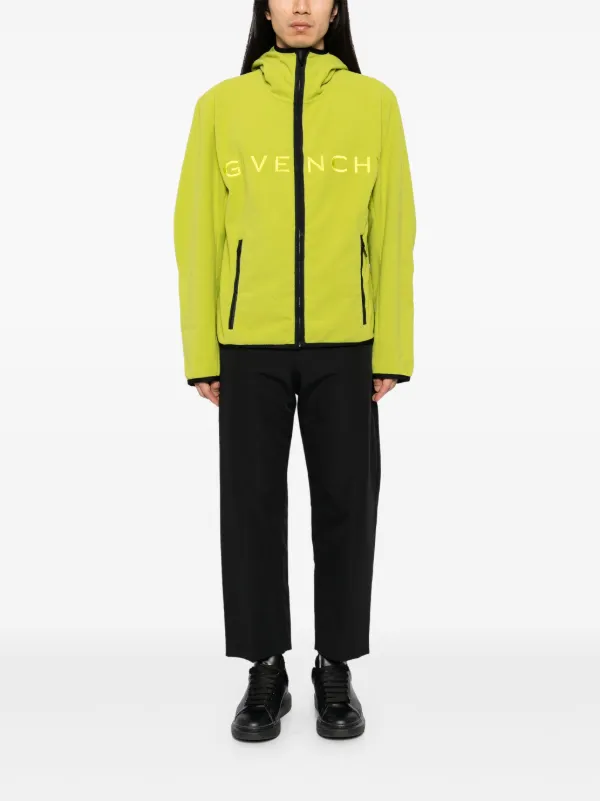 Givenchy Hooded Fleece Jacket | Green | FARFETCH
