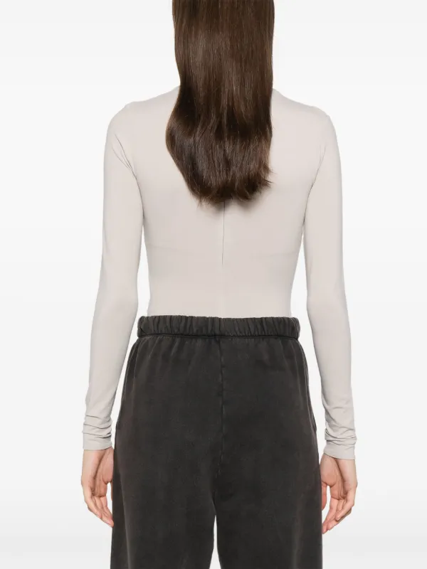 ENTIRE STUDIOS long-sleeve Bodysuit | Grey | FARFETCH