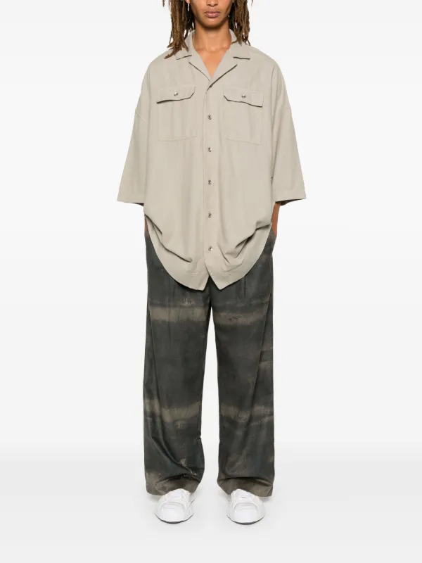 【関税込み】Rick Owens シャツ 関税込】Rick Owens リックオウエンス DRKSHDW Magnum シャツ