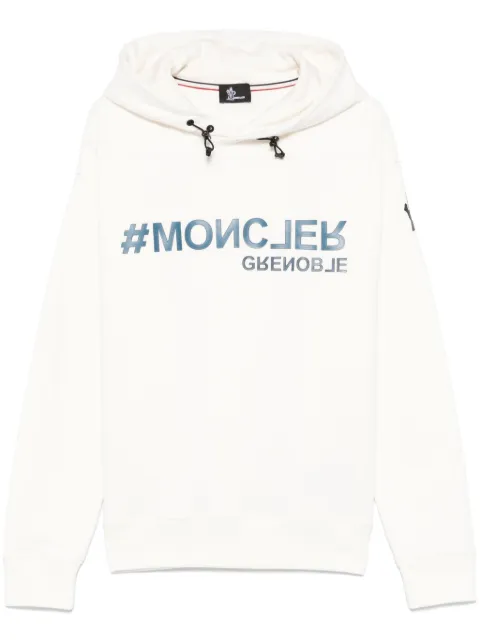 Moncler Grenoble raised-logo hoodie 