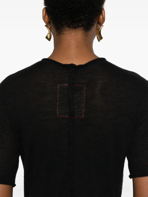 Tシャツ・カットソー Uma Wang Cashmere T-Shirt Uma Wang Cashmere T-shirt | Black | FARFETCH GE