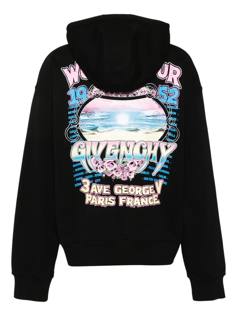 Givenchy jakke med hætte og logotryk | Jakker med hætte | Image 2