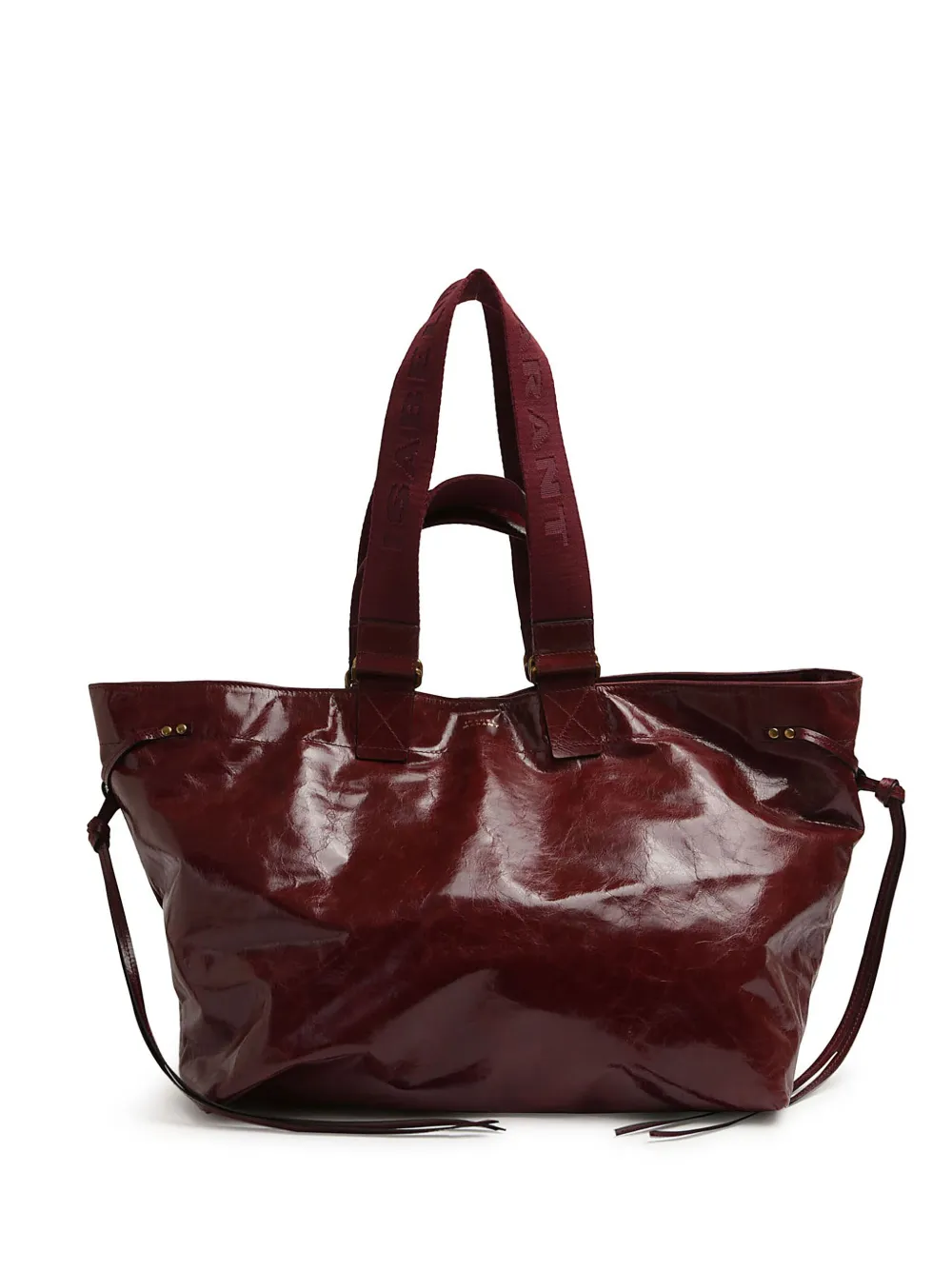 ISABEL MARANT Borsa tote in pelle - Rosso
